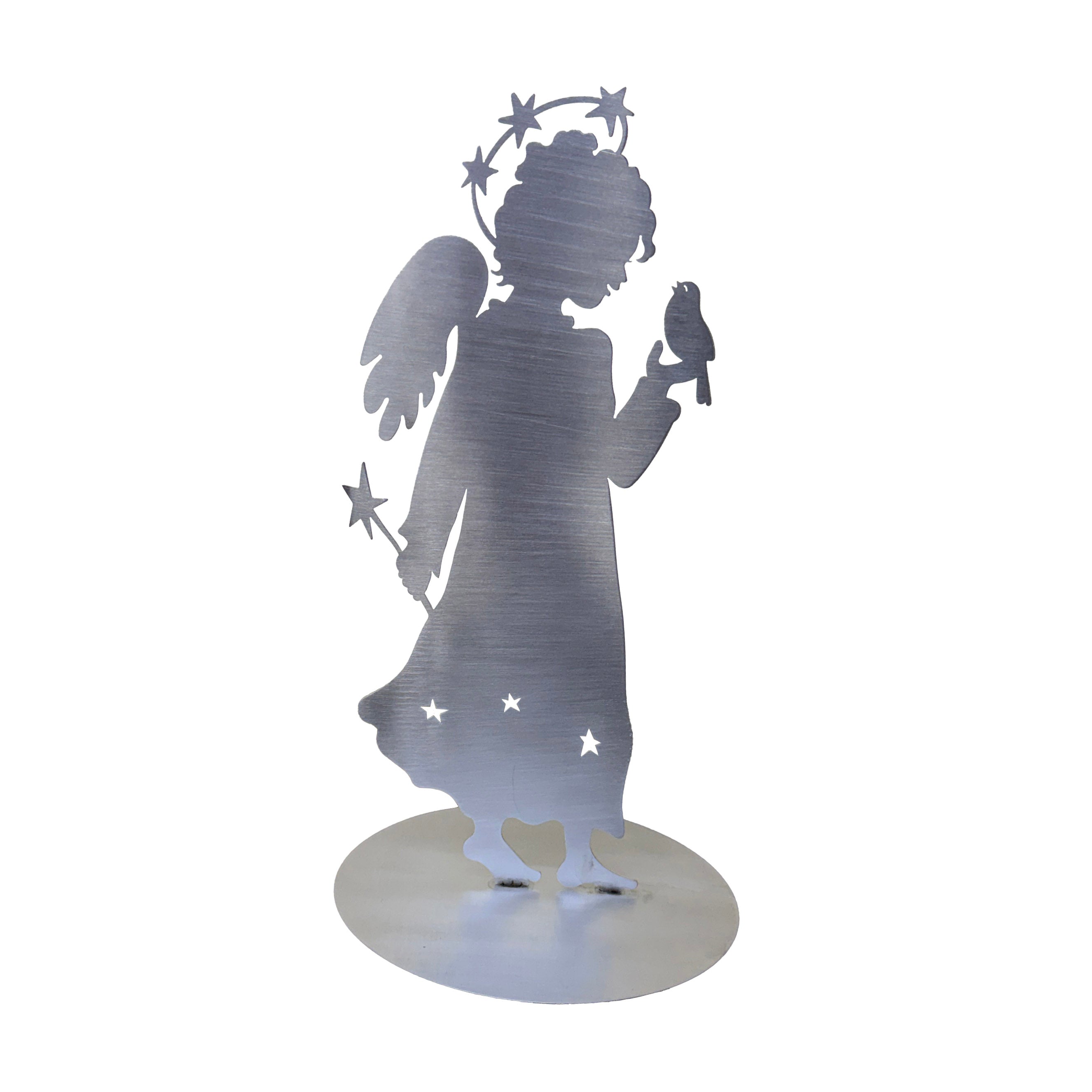 Eye on the Sparrow Stand, Silver