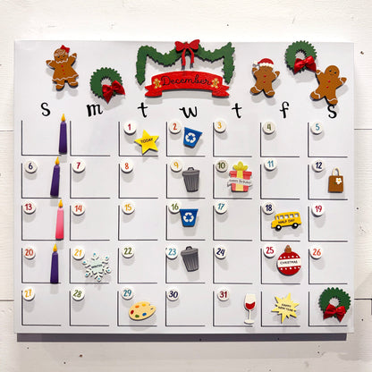 Advent Candle Magnets S/4