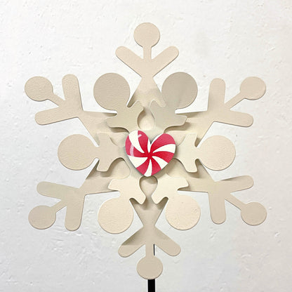 Candy Cane Wishes Magnetic Garden Stake Set