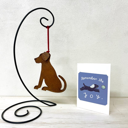 Dog Keepsake Sympathy Notecard