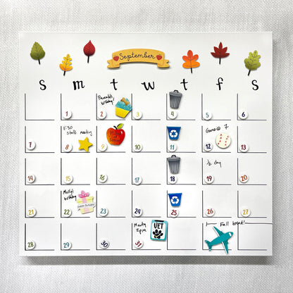 School Days Calendar Magnets S/4