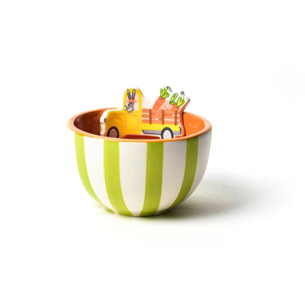 Easter Truck Embellishment Bowl - Happy Everything