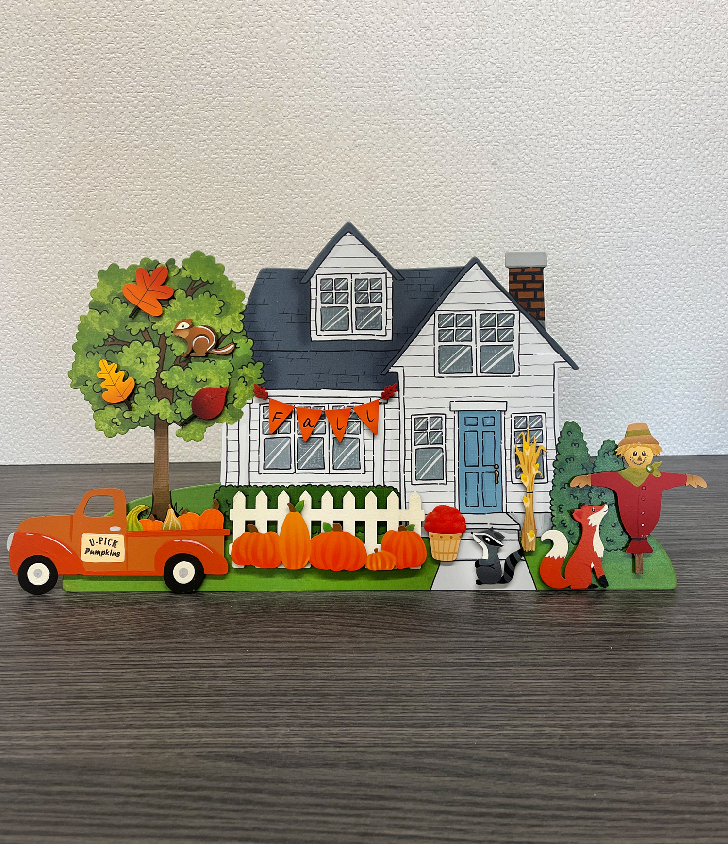 Fall Front Porch Magnets S/3