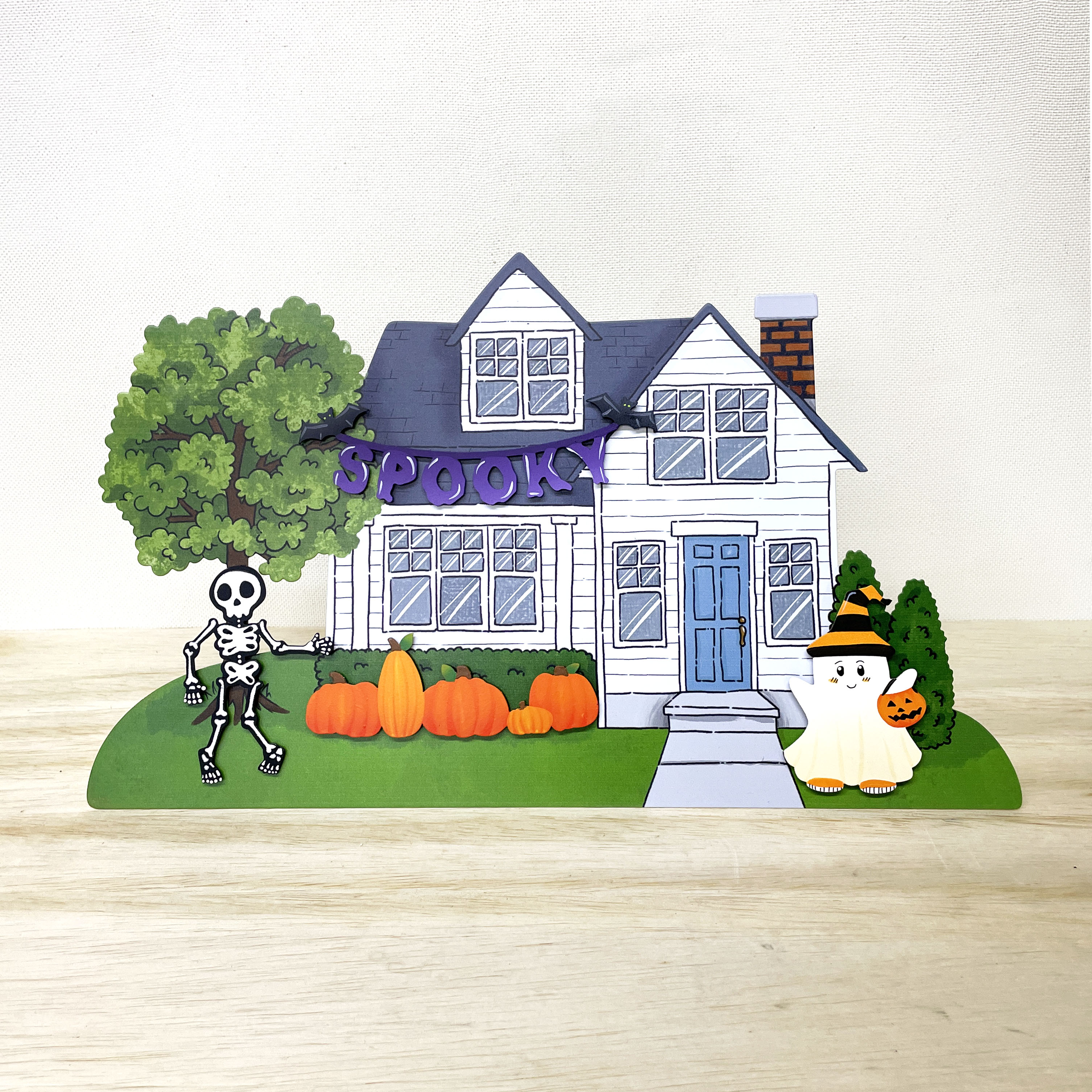 &quot;Spooky&quot; Banner Magnet (6.5&quot;w)