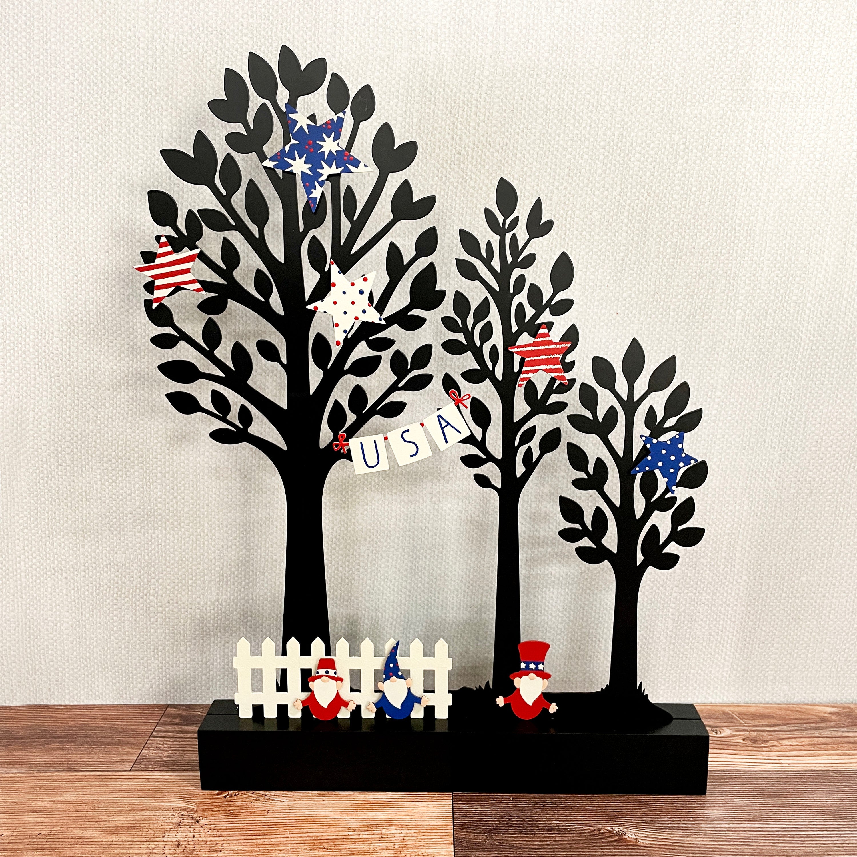 Patriotische Sterne S/3 - Muster 