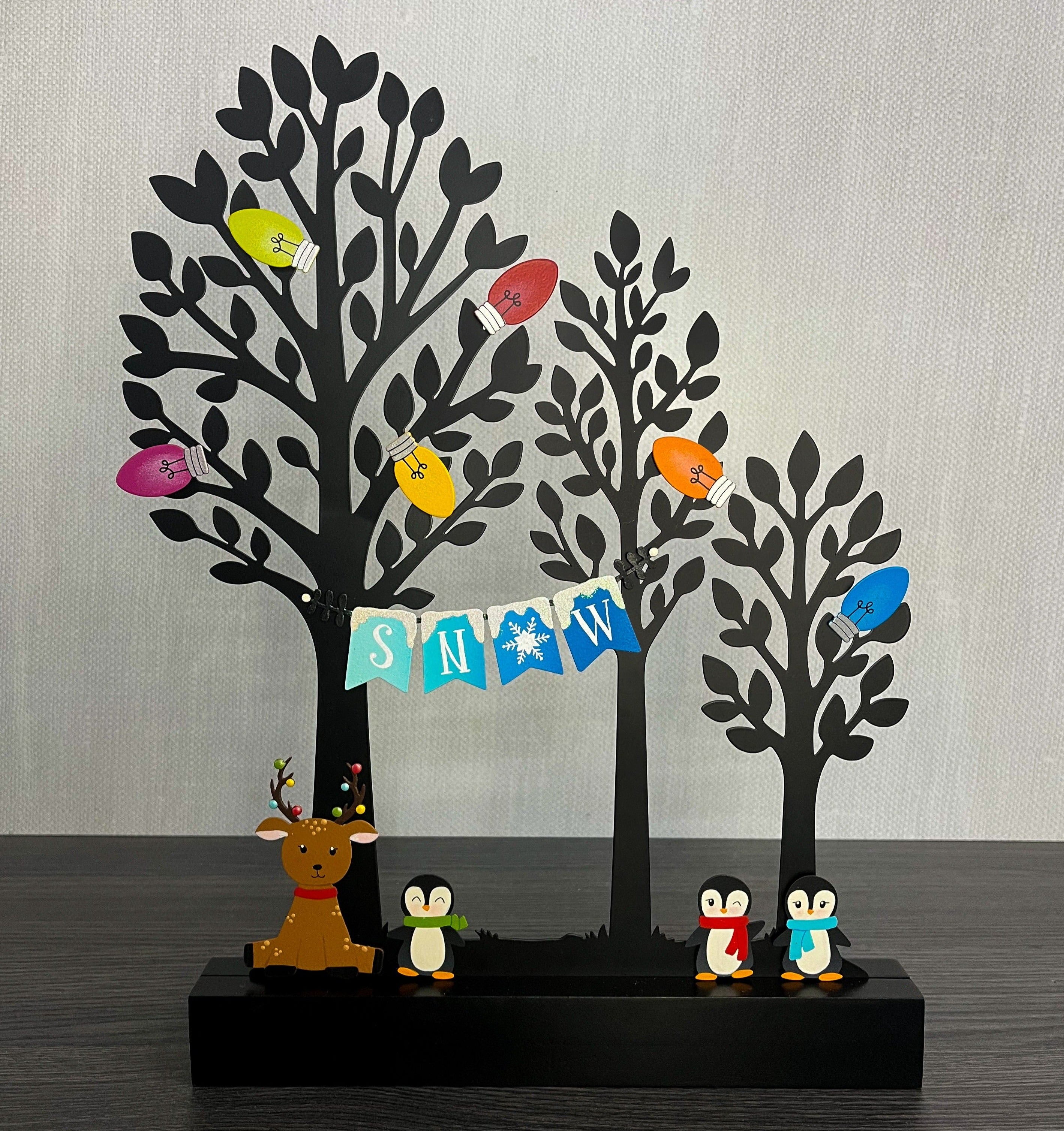 Feiertags-Rentier-Magnet
