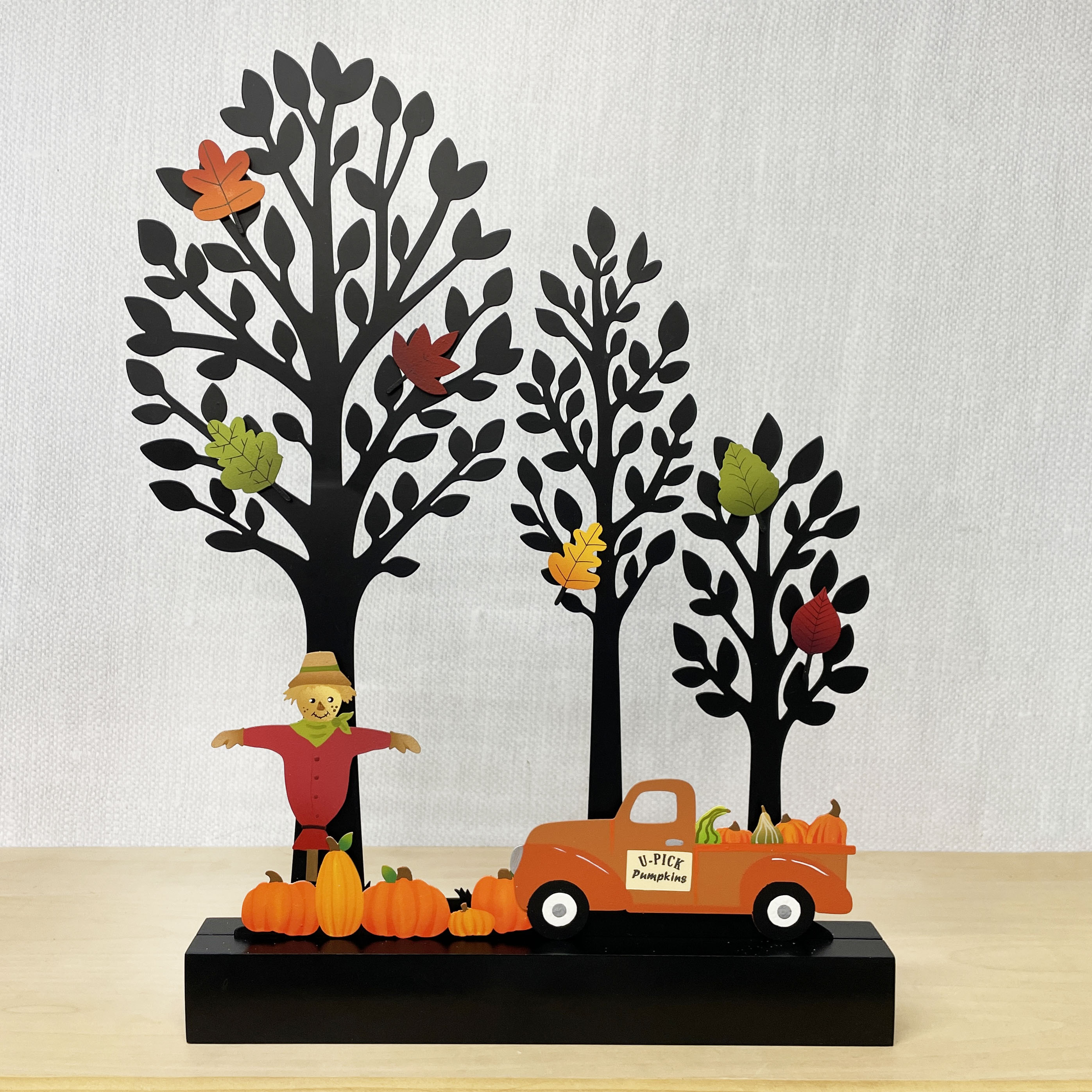 Fall Truck w/ Gourds Magnet