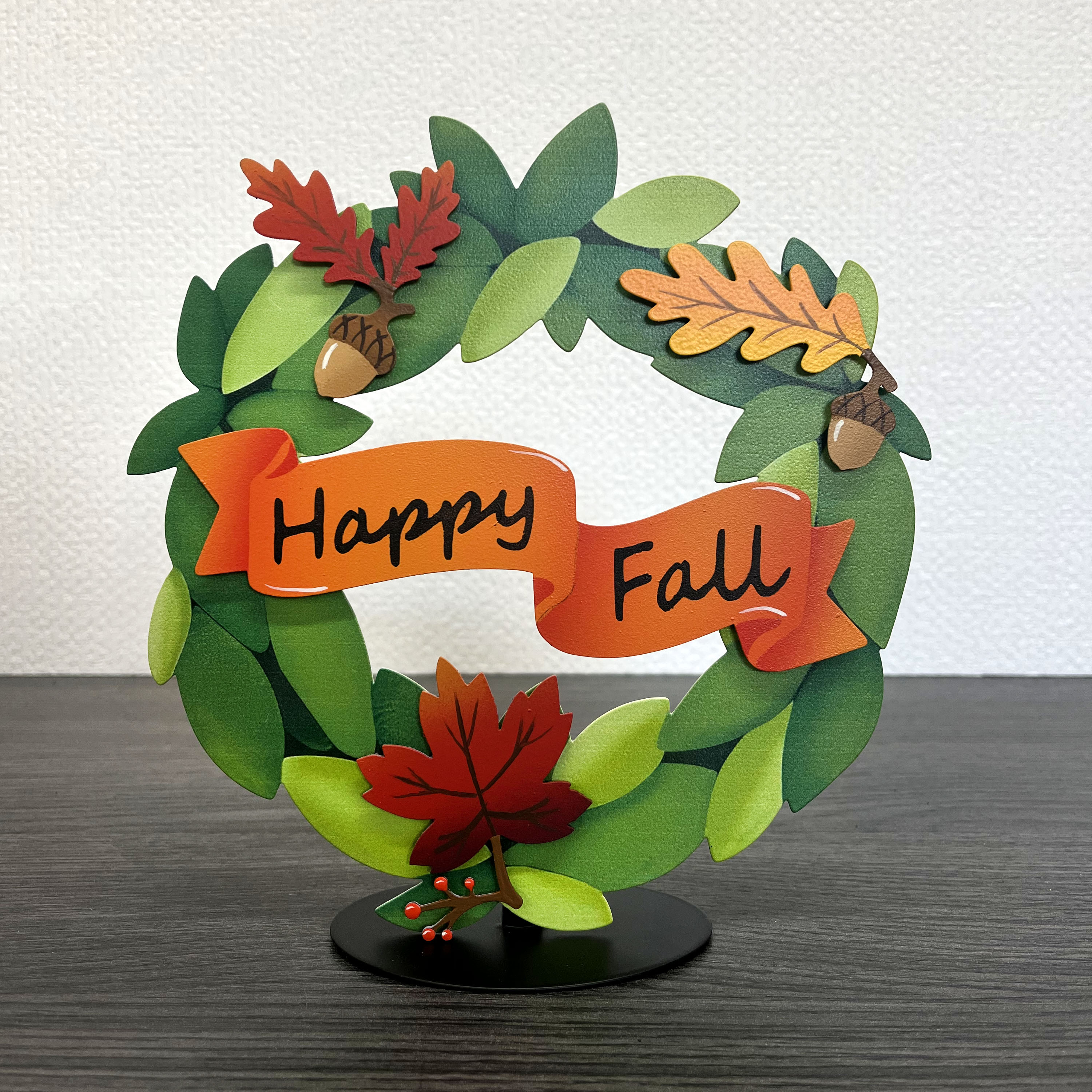 &quot;Happy Fall&quot; Banner Magnet (6.5&quot;w)