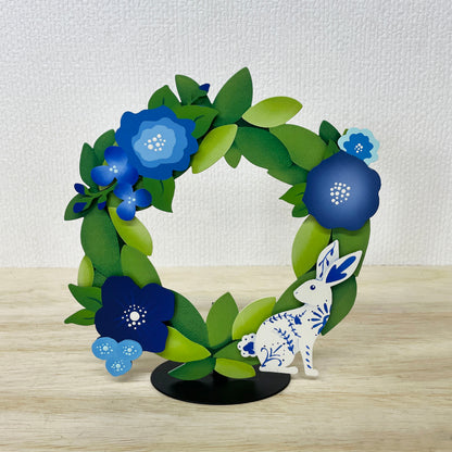 Flower Cluster Mini Art Pop S/3 - Blue