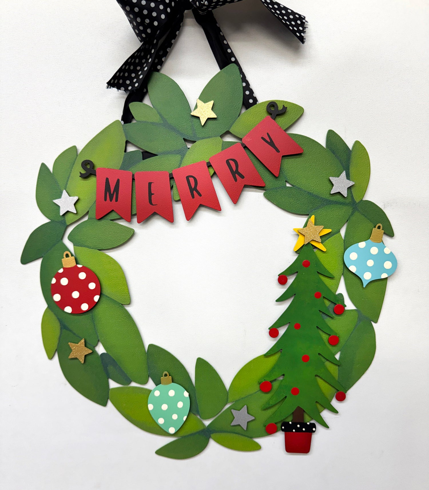 Festive Star Magnets S/6 Gold/Silver
