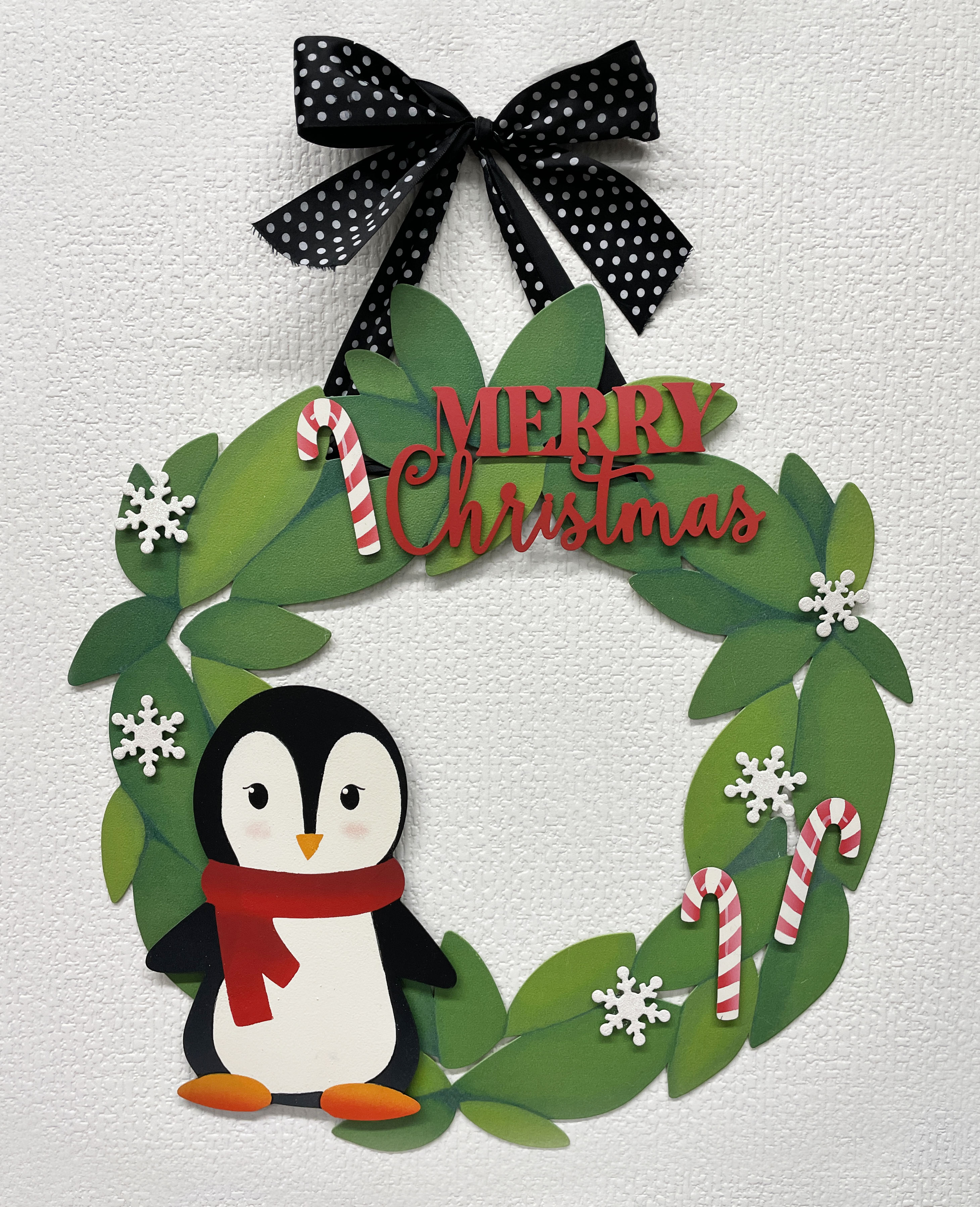 Winter Penguin Magnetic Art Pop