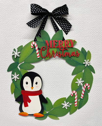 Winter Penguin Magnetic Art Pop