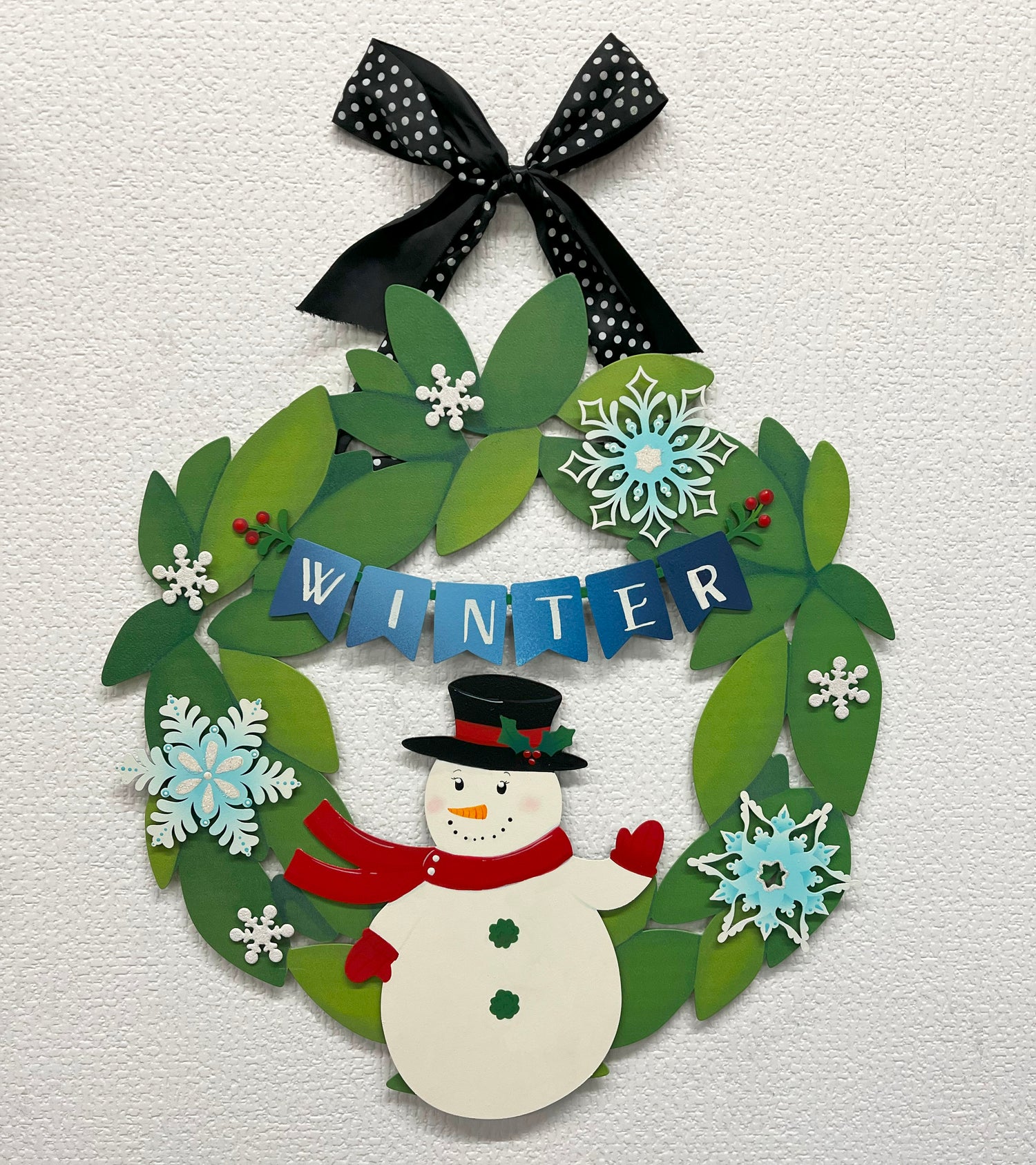 Snowman Magnetic Art Pop