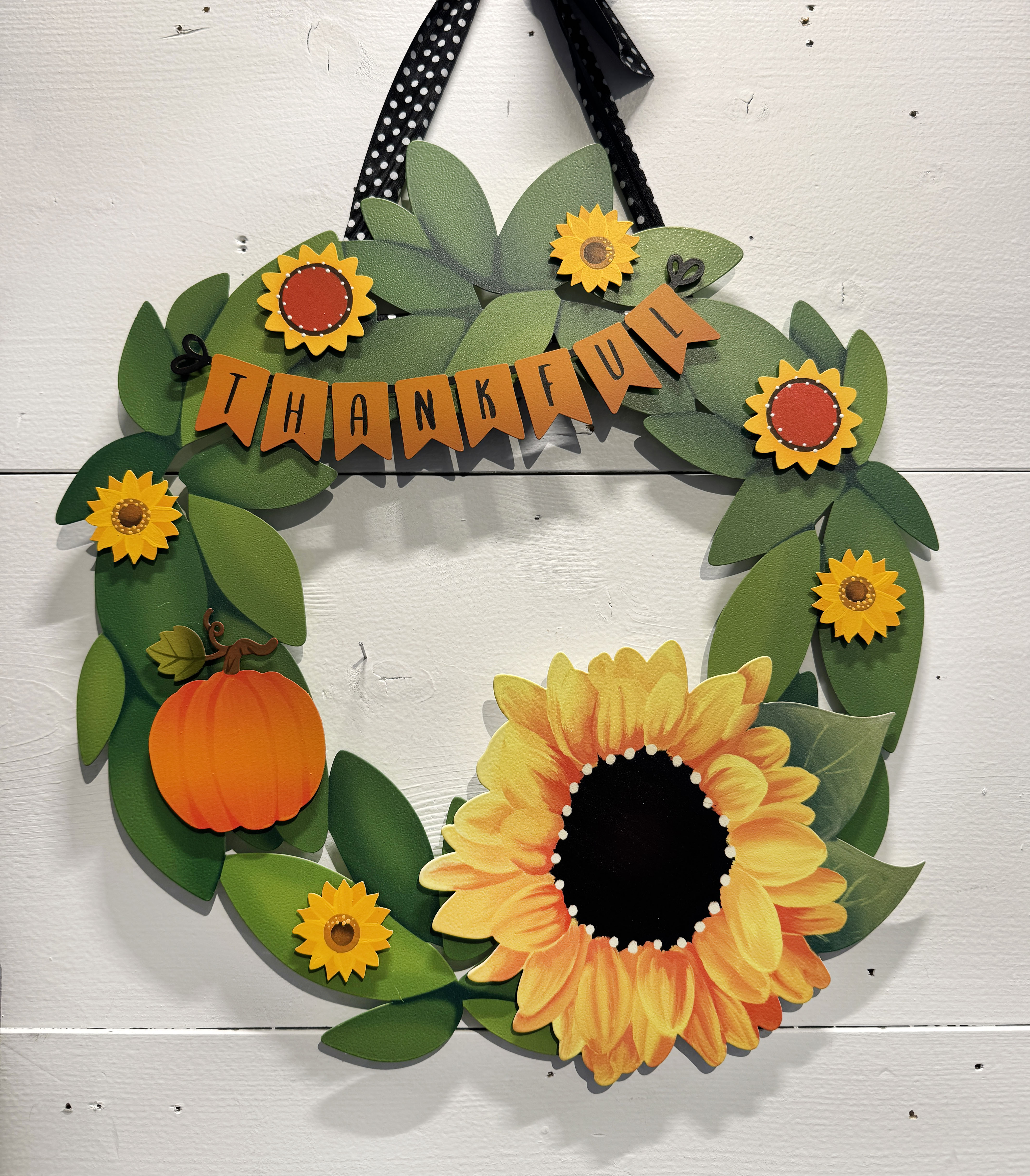 Magnetische Wandkunst mit Kranz für jeden Tag