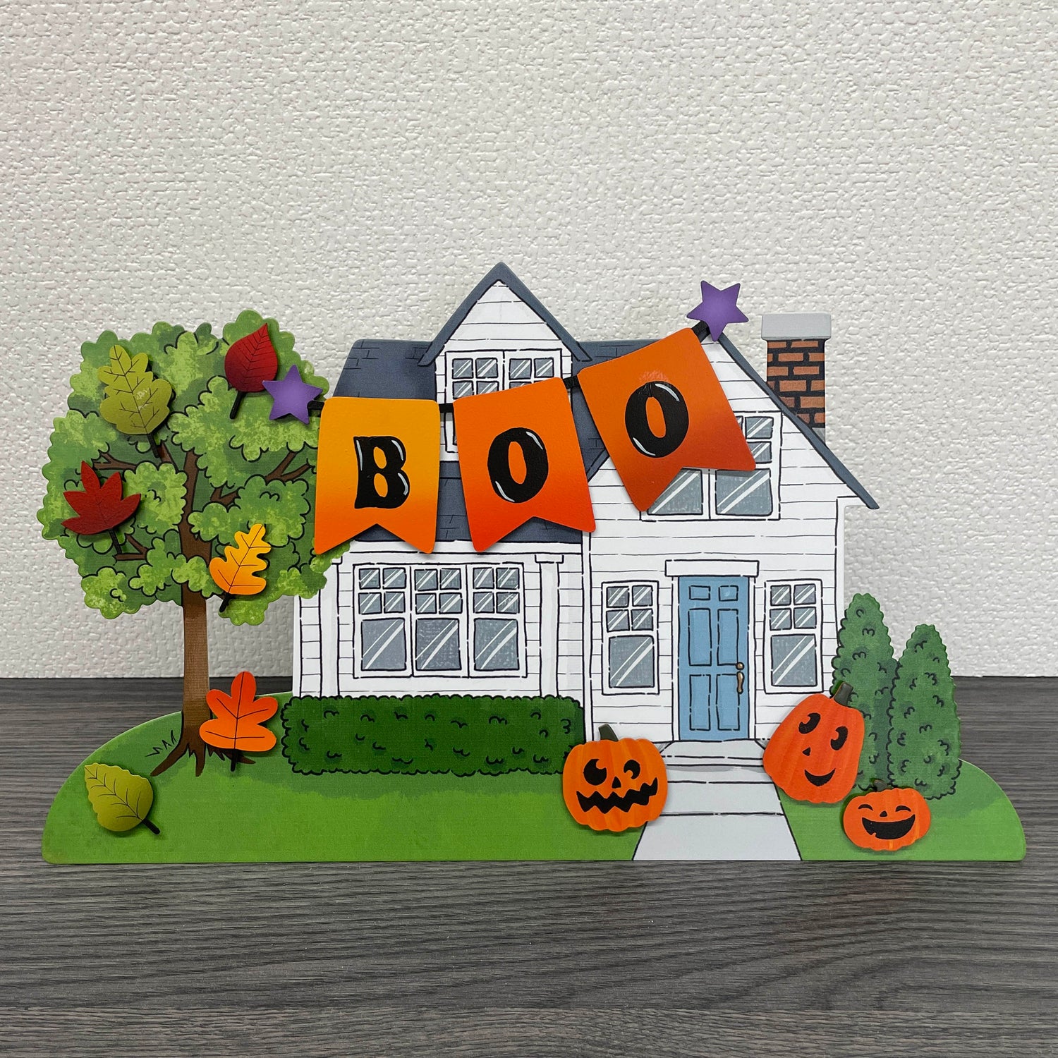 Mini-Art-Pop-Magnet mit „Boo“-Banner
