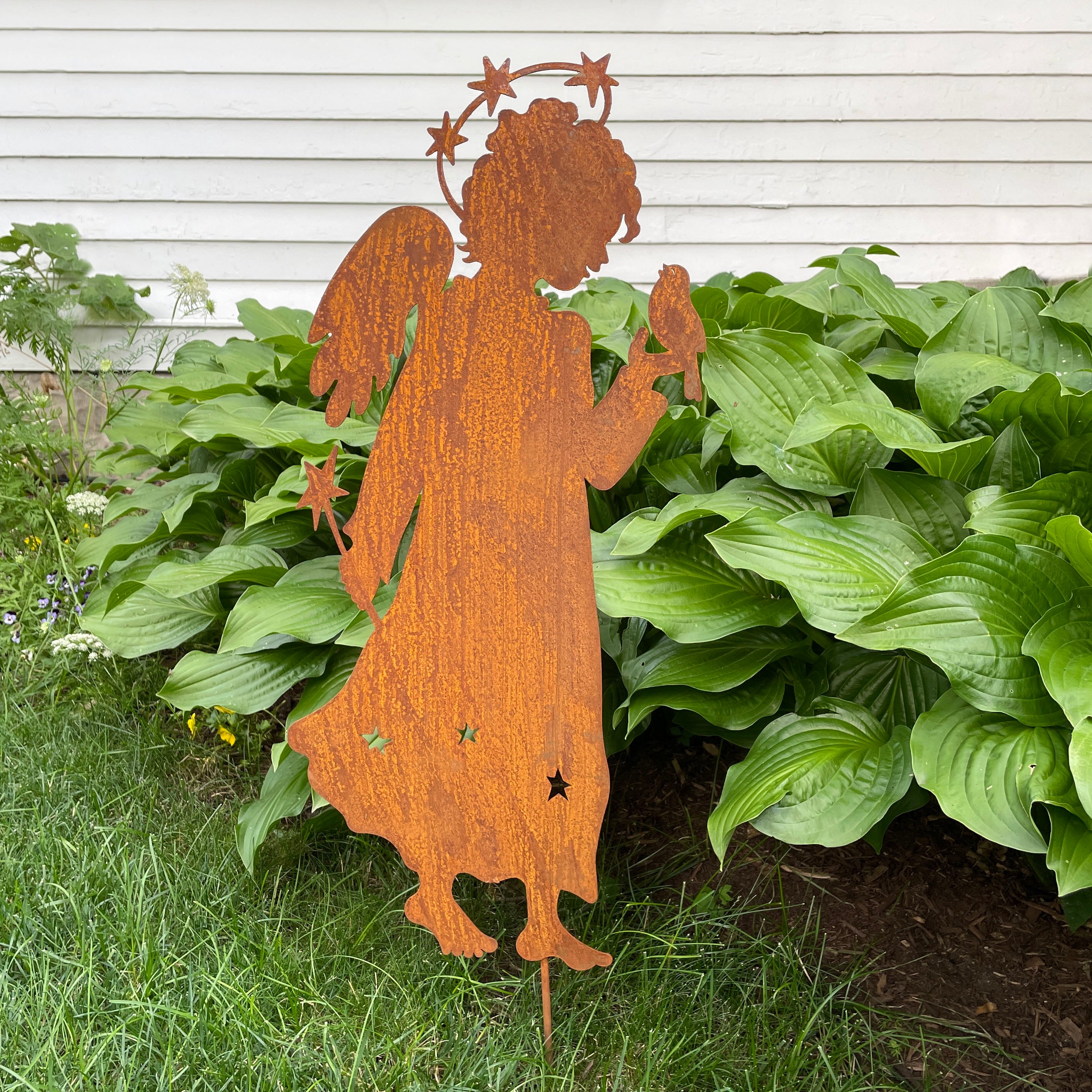 Eye on the Sparrow Garden Stake (28")