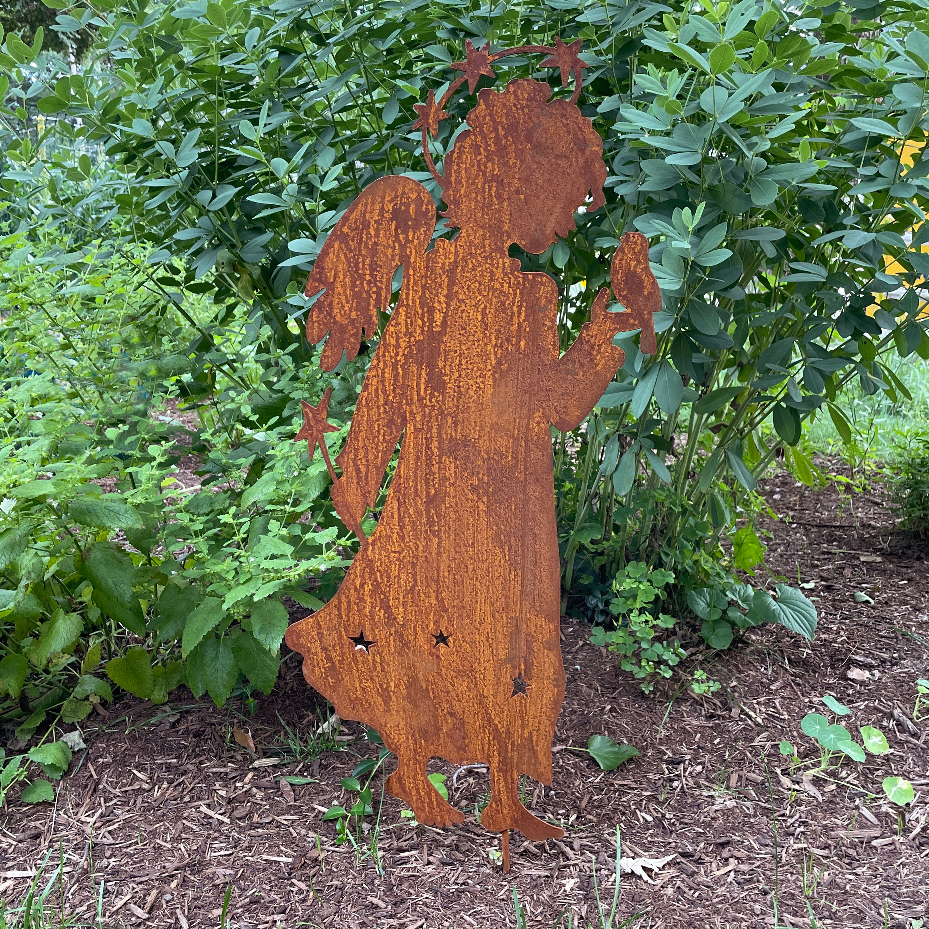 Eye on the Sparrow Garden Stake (28")