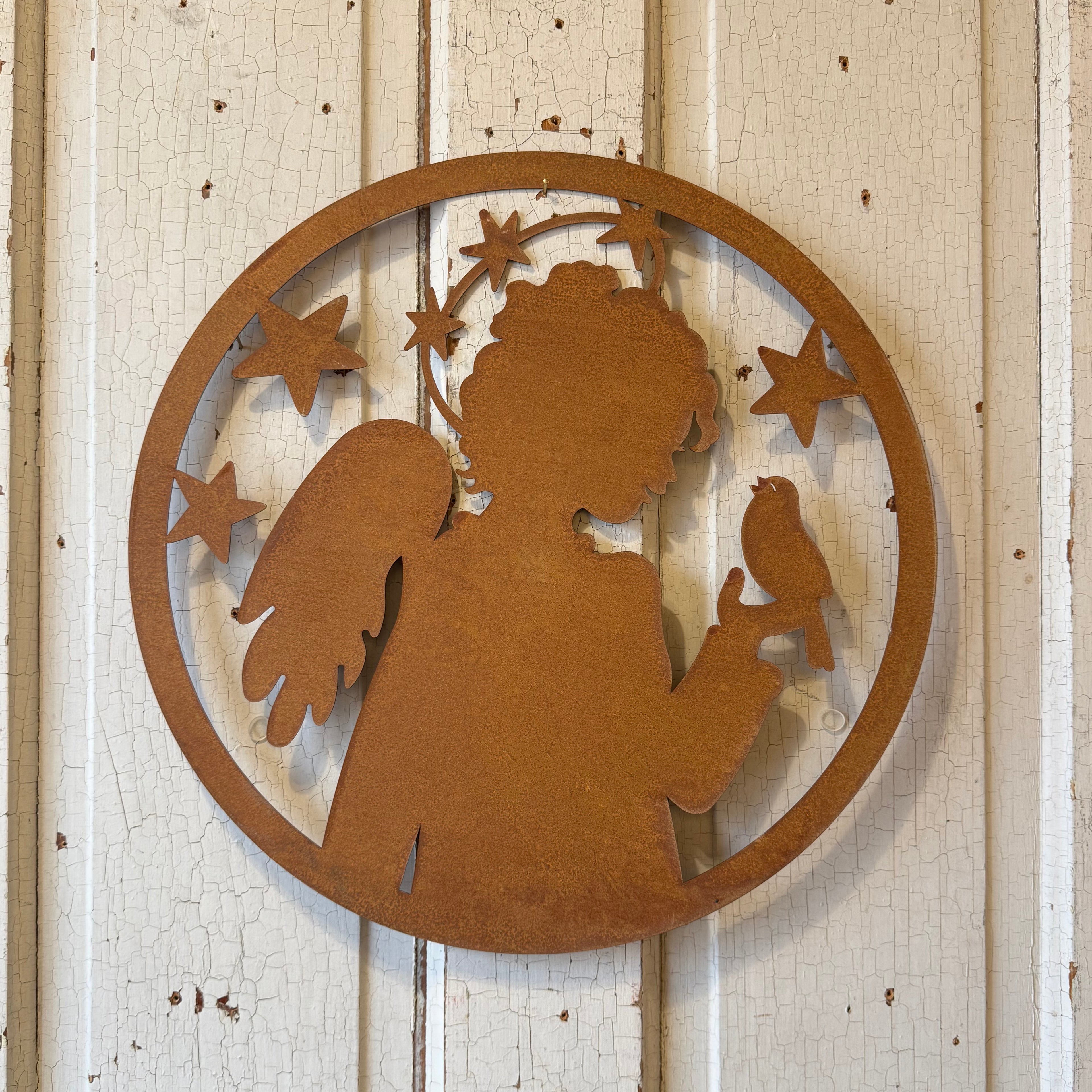 Round Eye on the Sparrow Hanging Decor 16"