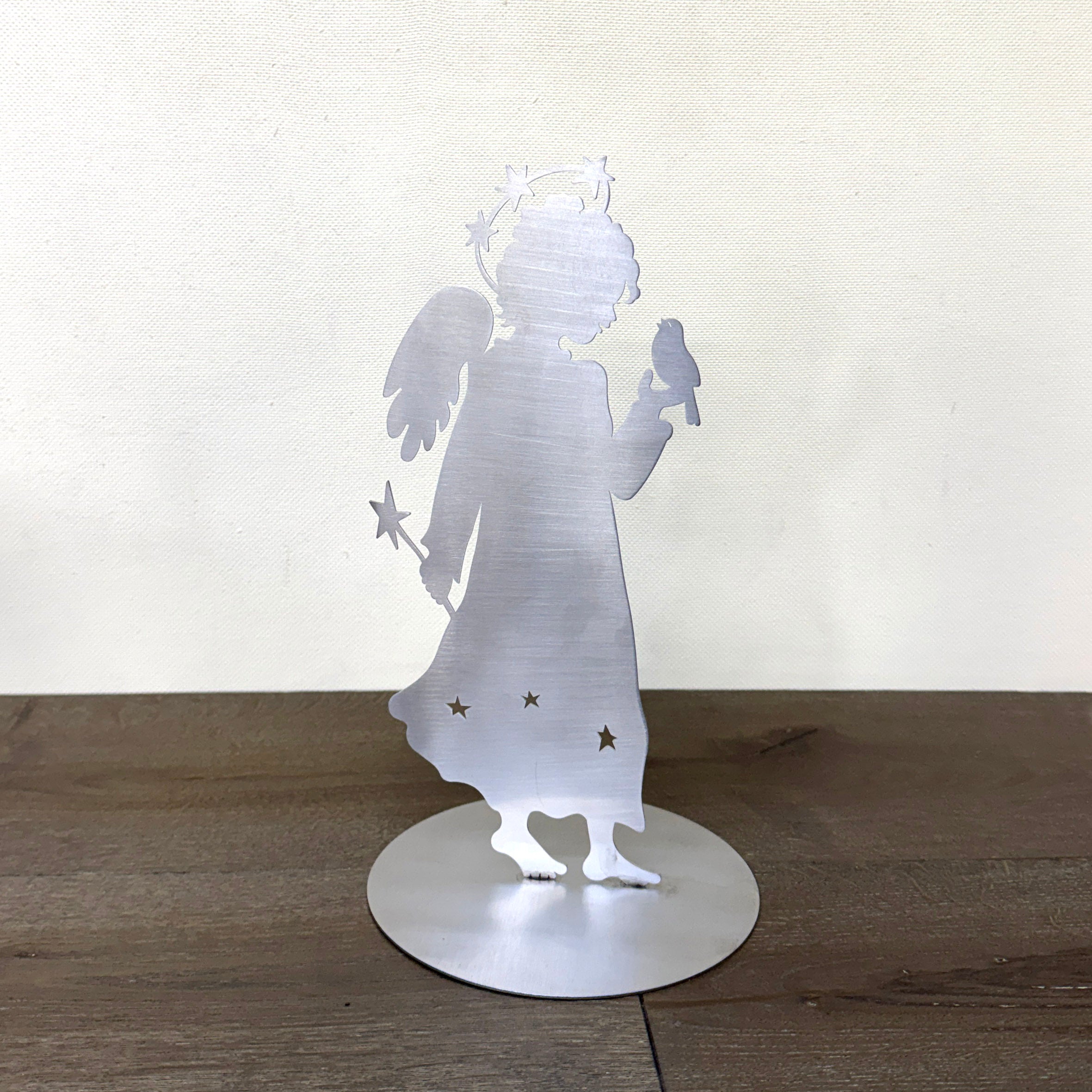 Eye on the Sparrow Stand, Silver