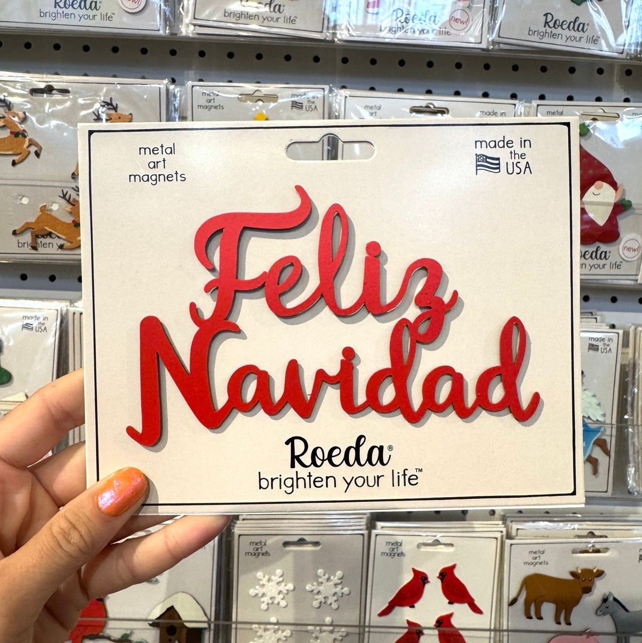 Feliz Navidad Magnet