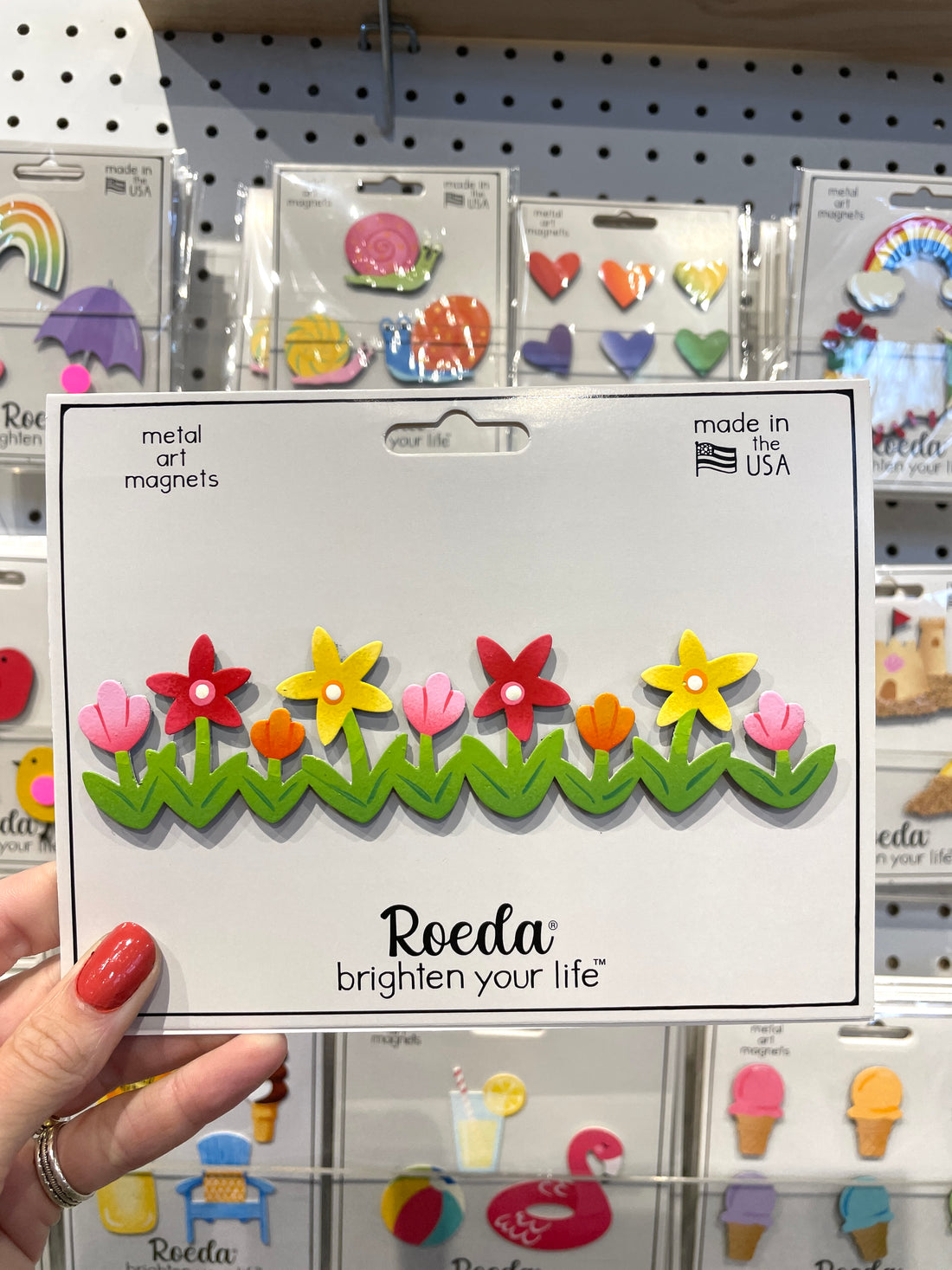 Flower Border Magnet