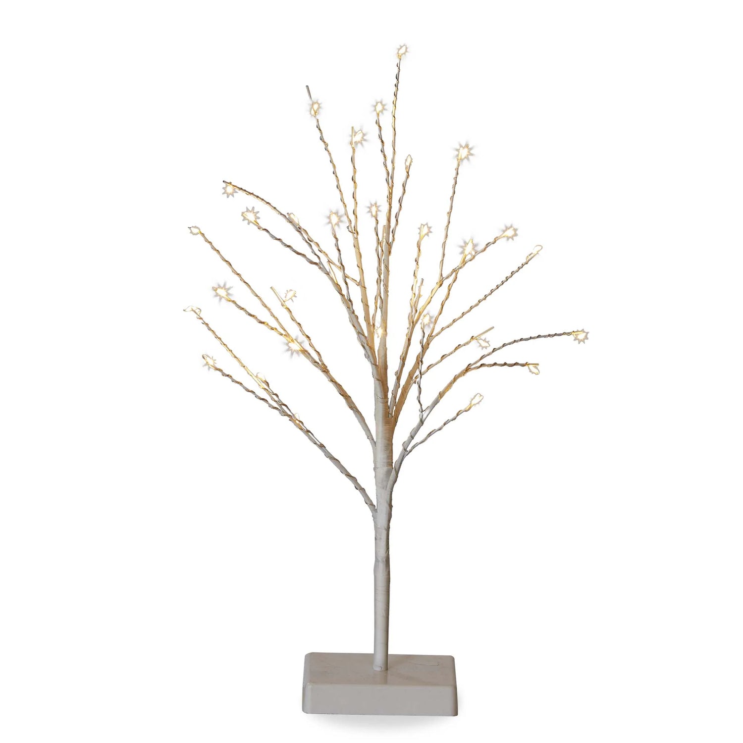 White Glint LED Tree (2 sizes)