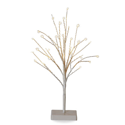 White Glint LED Tree (2 sizes)
