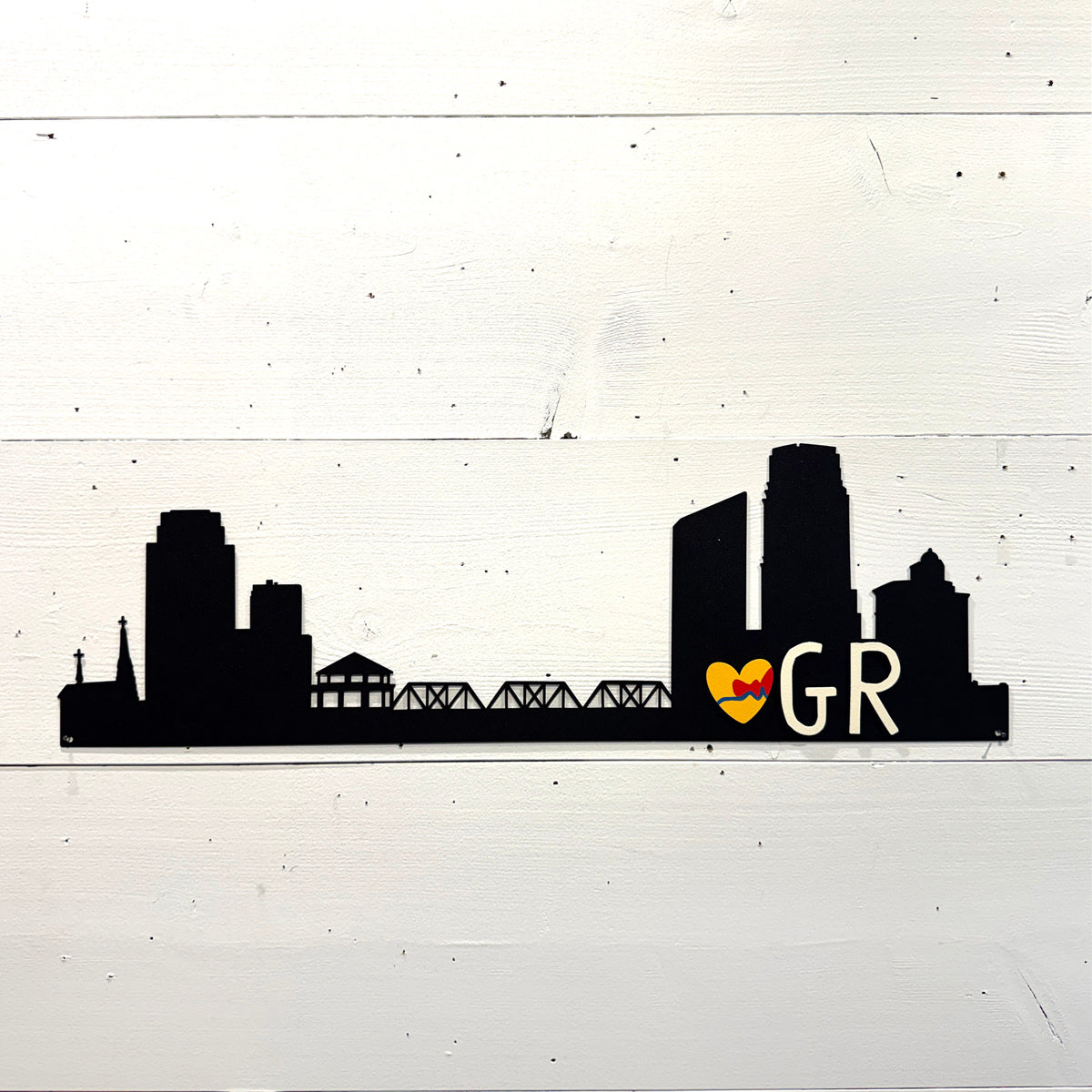 Grand Rapids City Skyline 27"