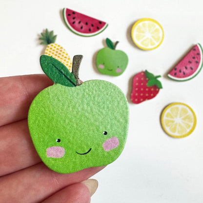 Green Apple Magnet