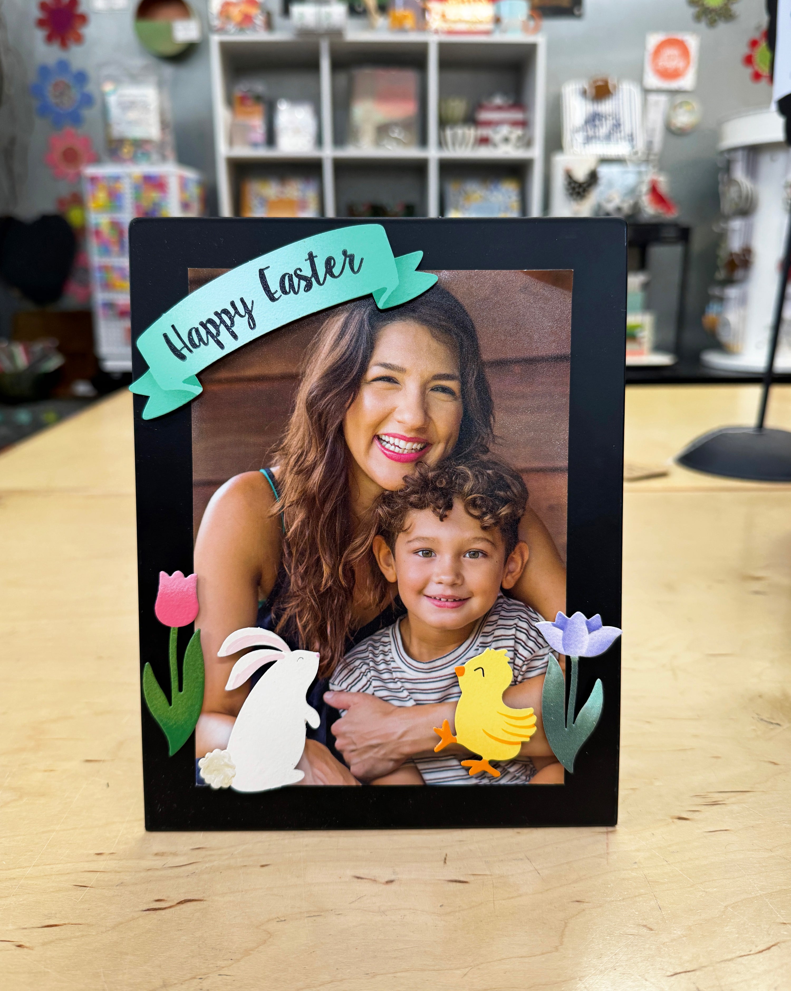 Happy Easter Banner Magnets S/3