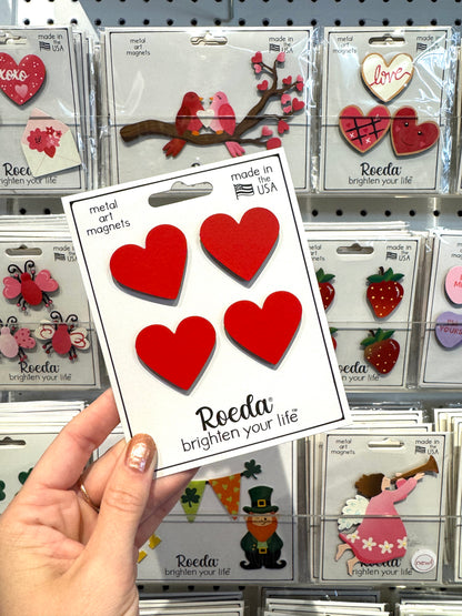Heart Magnets S/4