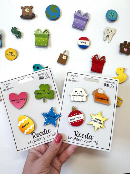 Holiday Calendar Magnets S/4 Spring/Summer