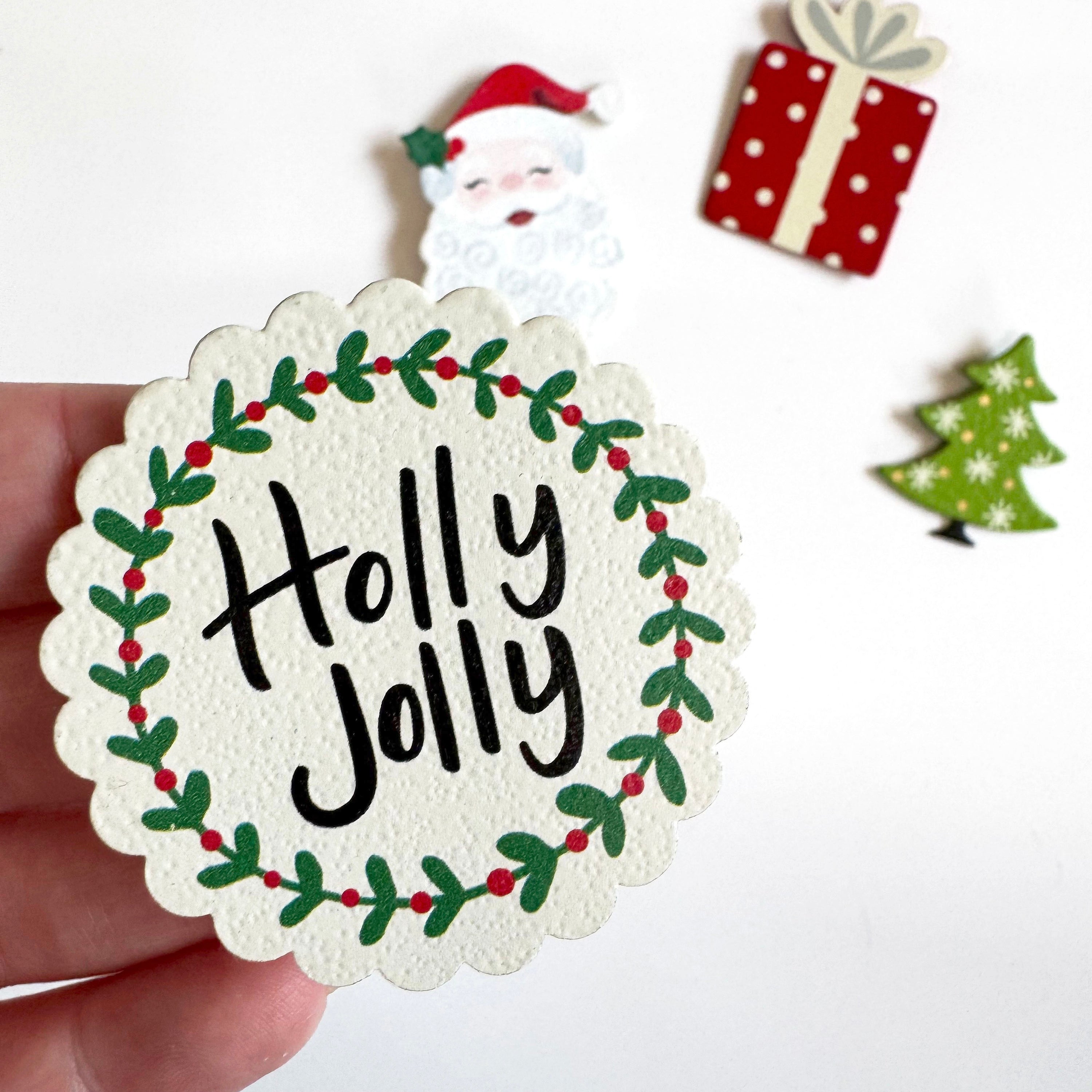 Holly Jolly Magnet