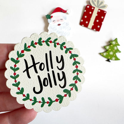 Holly Jolly Magnet