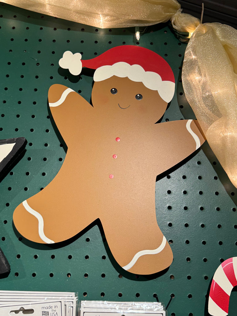 Gingerbread Man Magnetic Wall Art