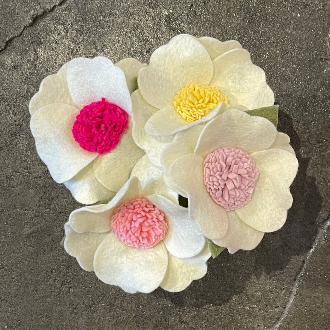 Felt Moonrise Peony