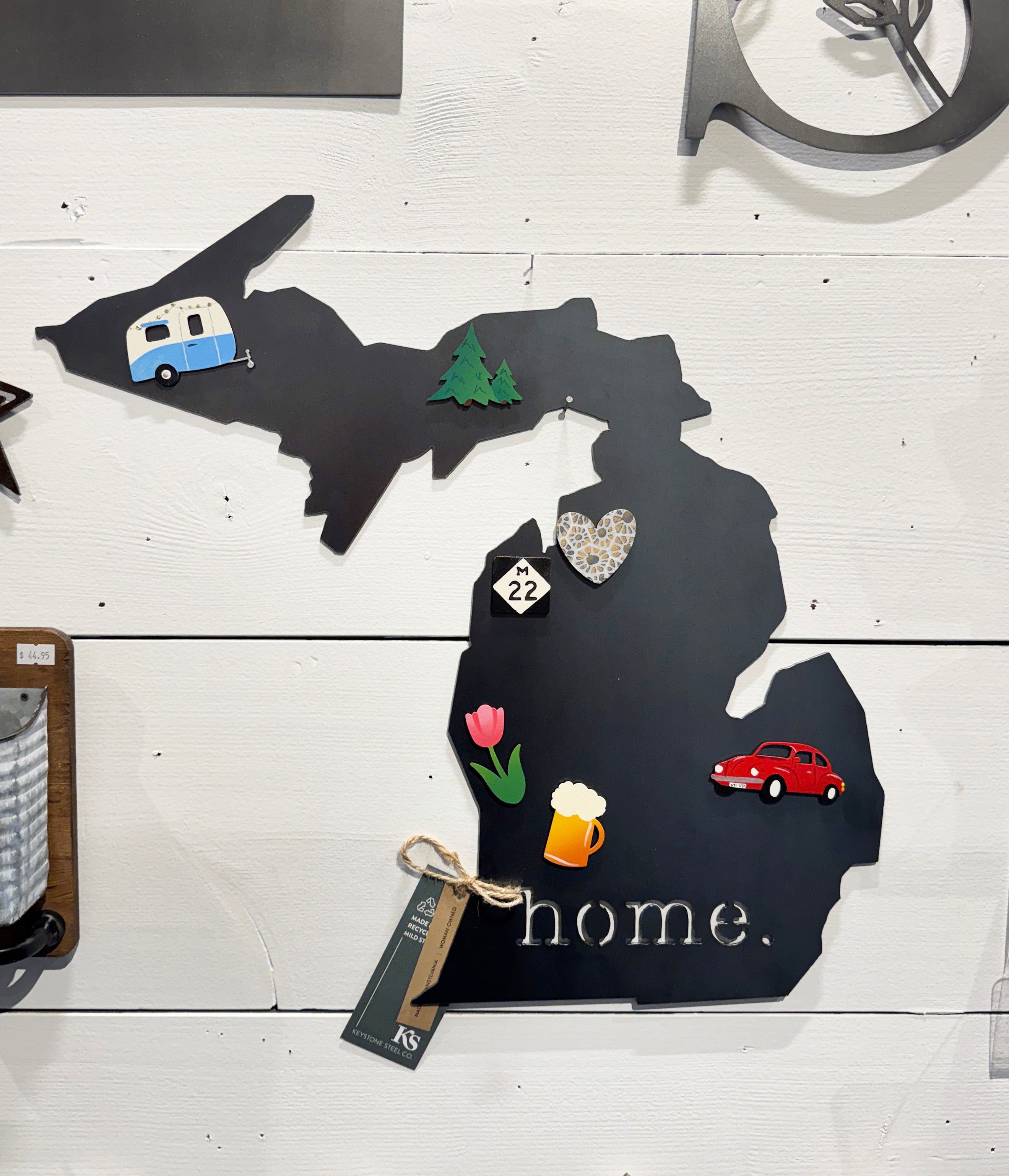 Michigan "Home" Wall Decor