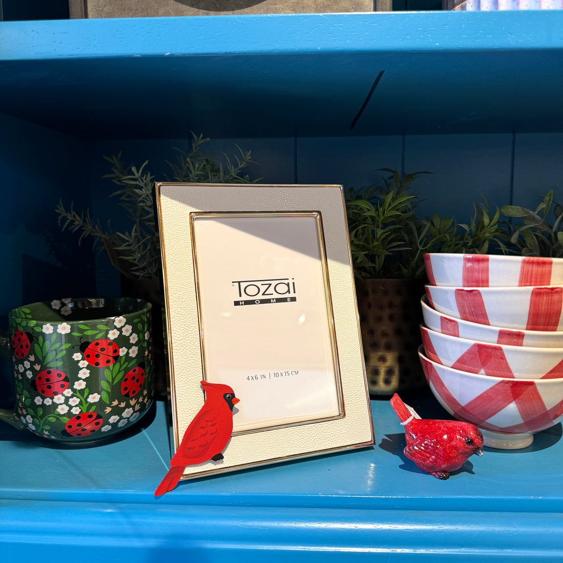 Astor Photo Frame - White or Blue (2 sizes)