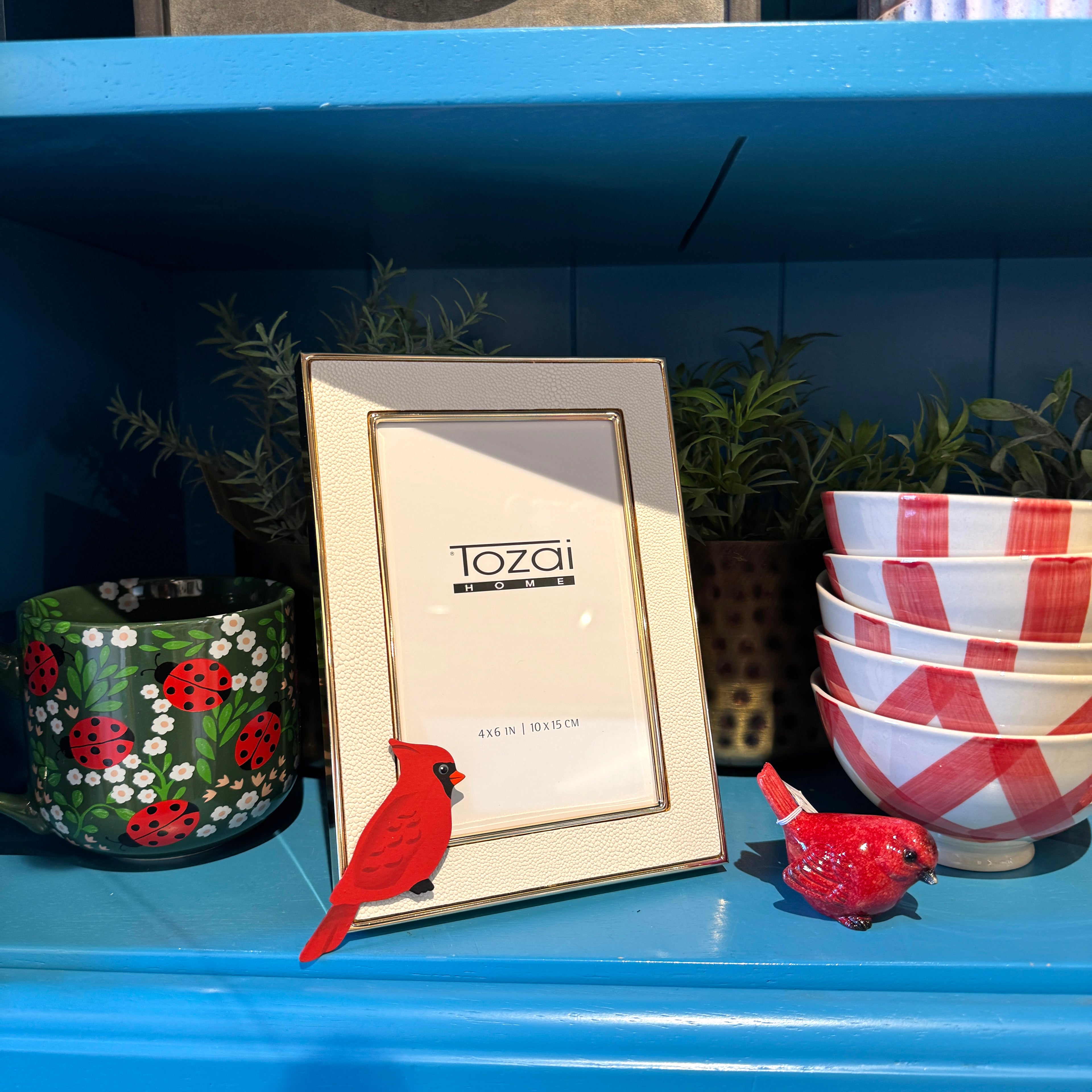 Astor Photo Frame - White or Blue (2 sizes)