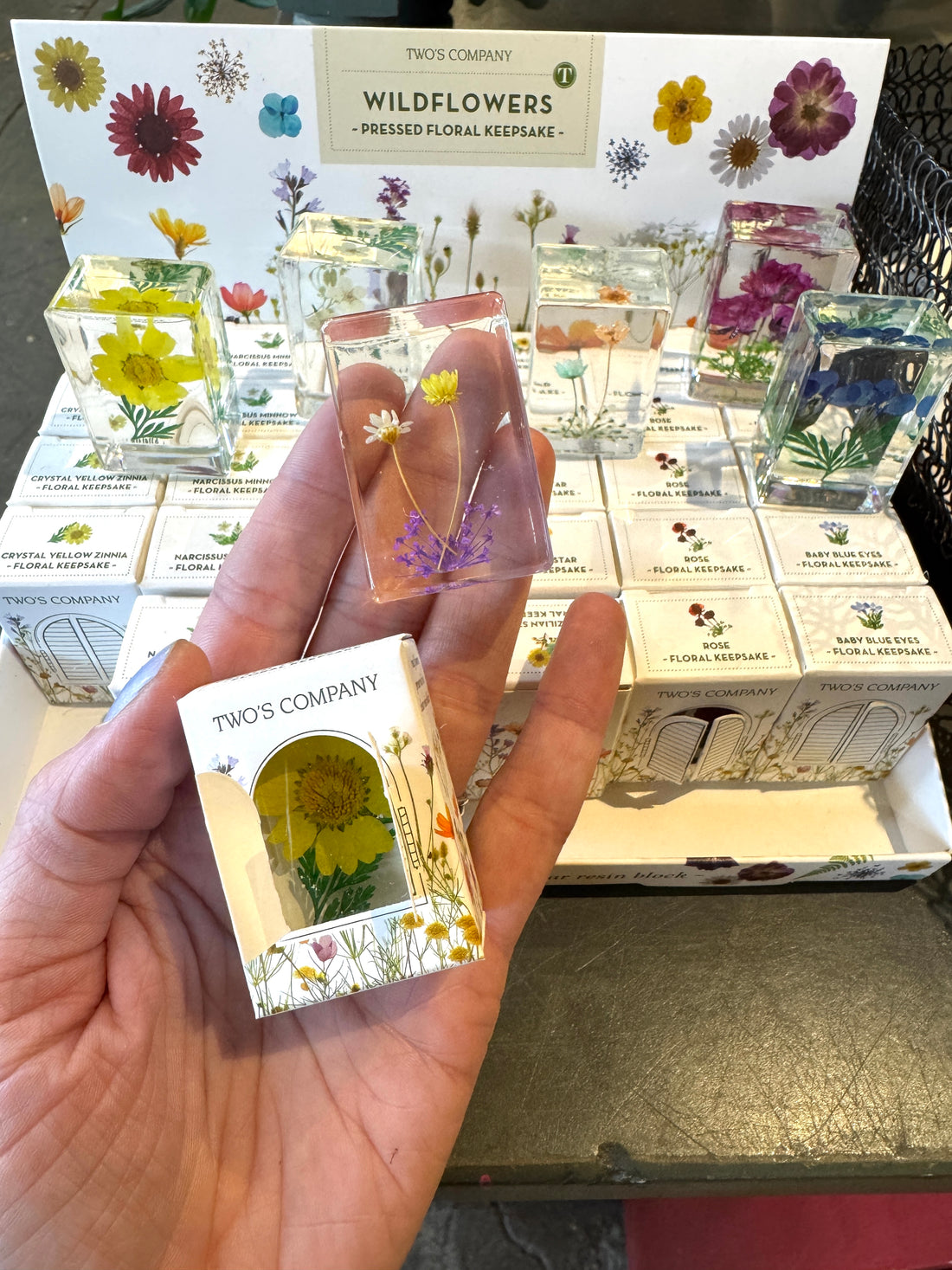 Wildflowers Pressed Floral Keepsake in Gift Box