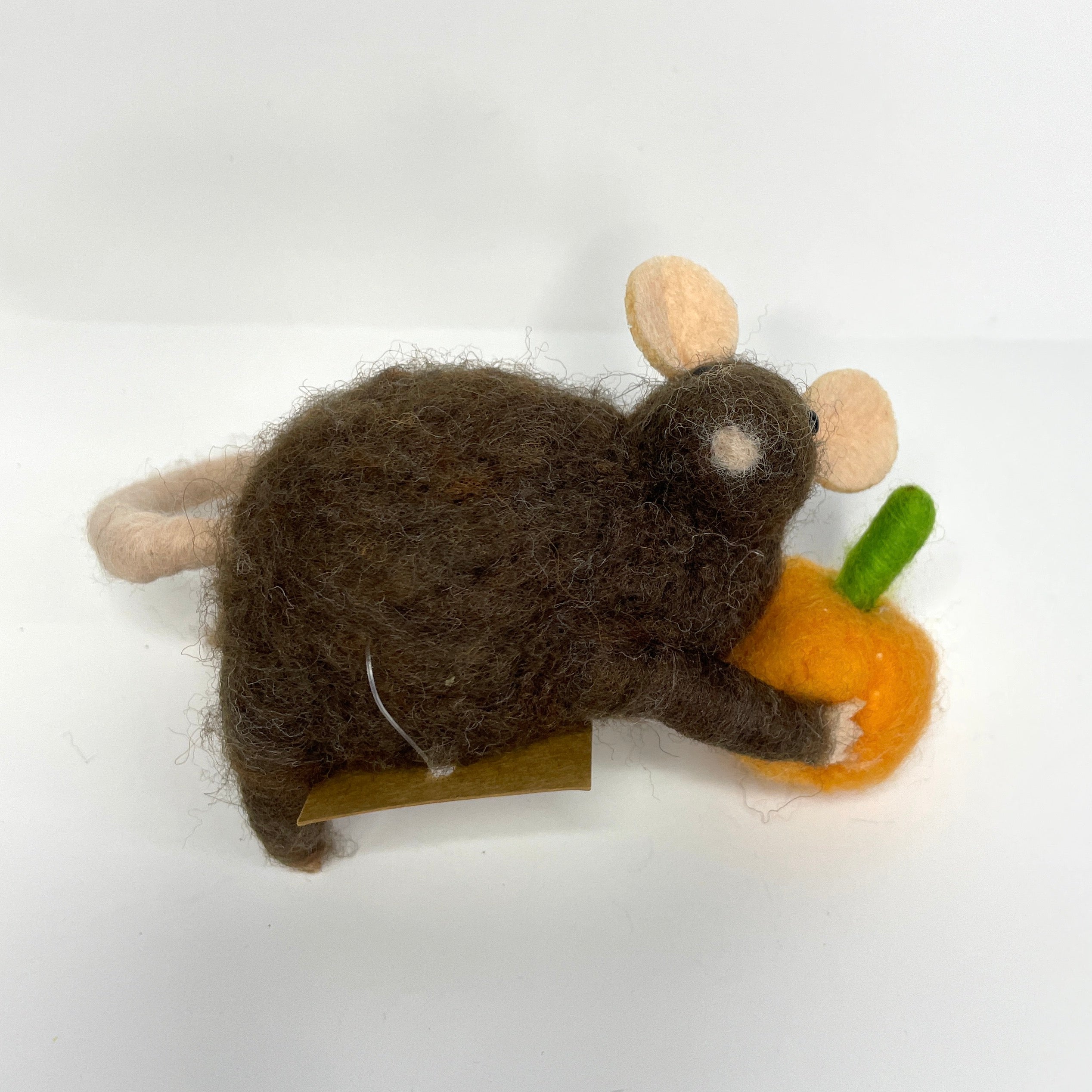 felt mouse pumpkin felt mouse decor — MUSEUM OUTLETS