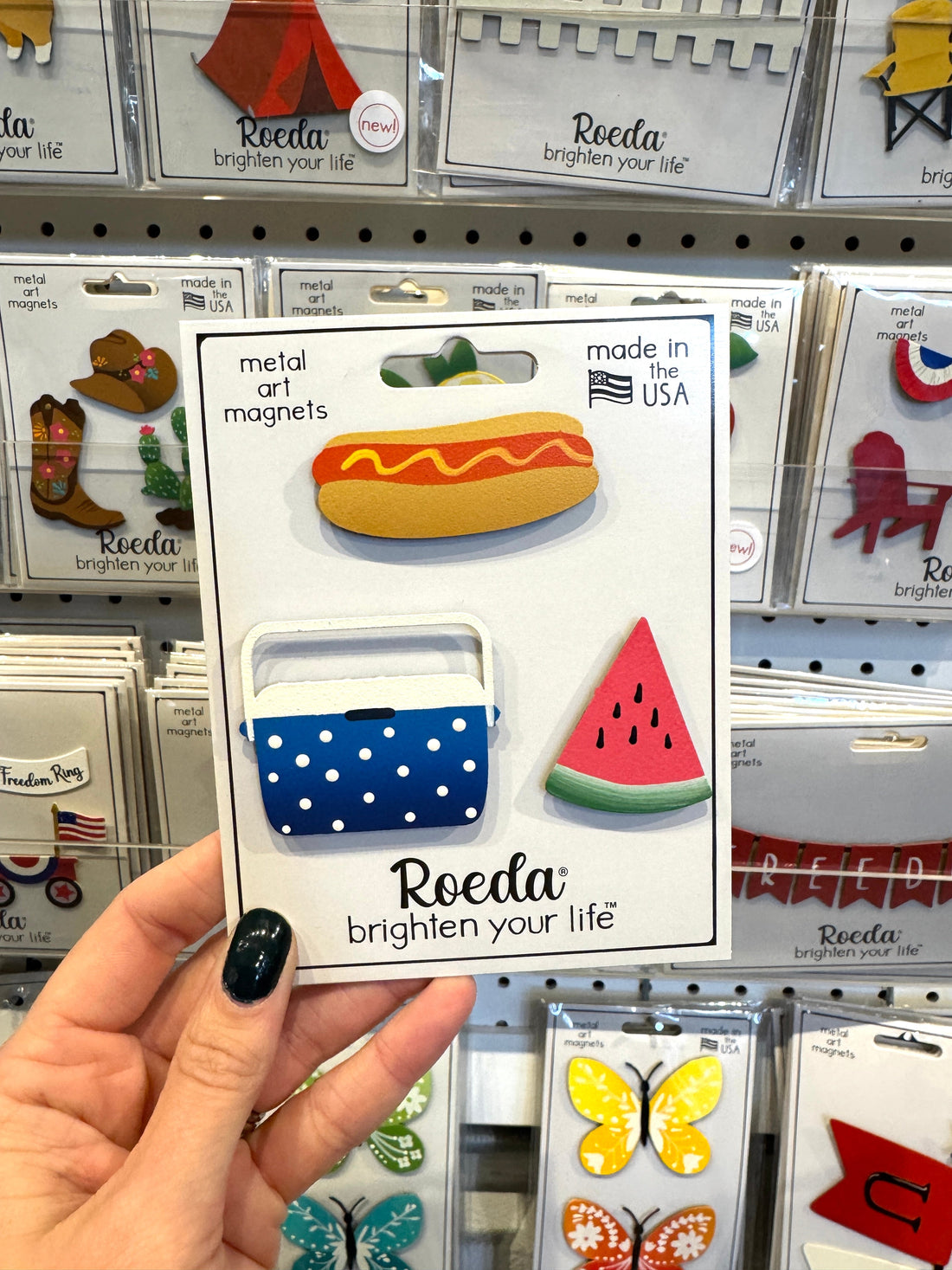 Picnic Fun Magnets S/3