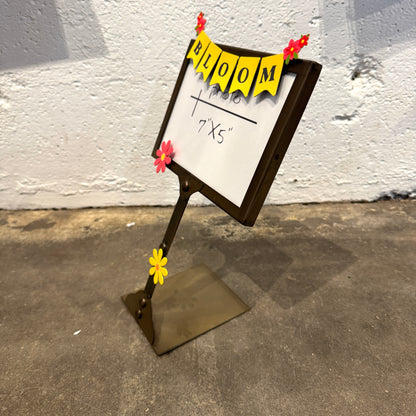 Metal Picture Frame on Stand