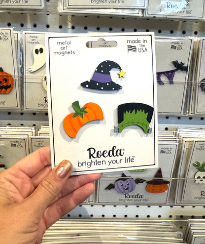 Halloween Hat Magnets S/3