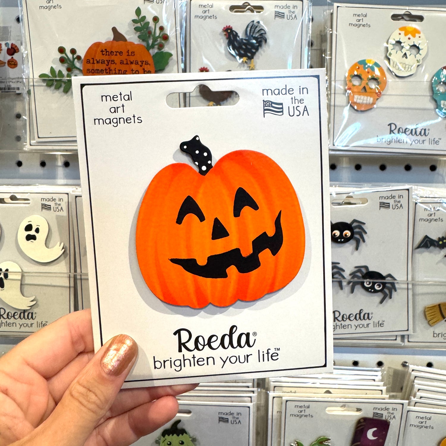 Jack-o-Lantern Magnet