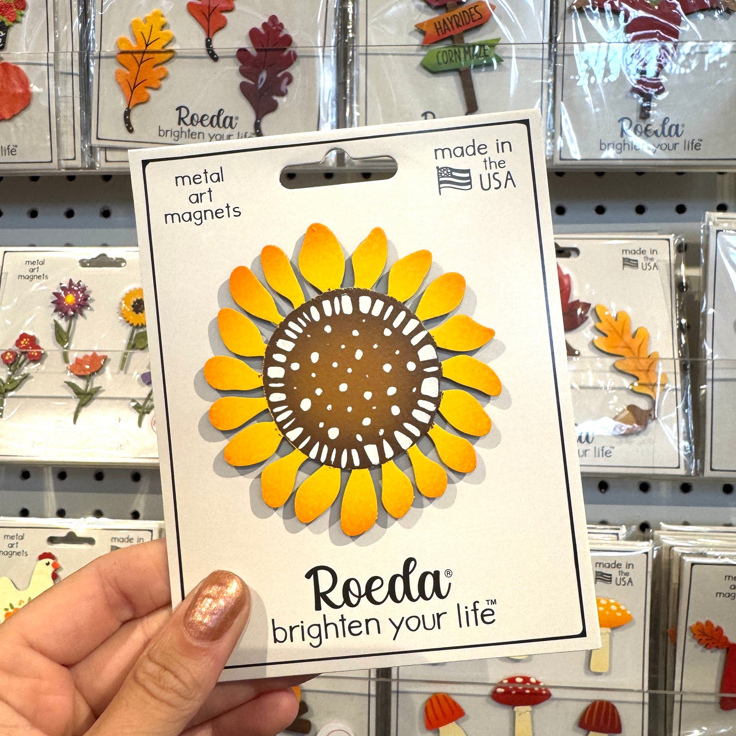 Sunflower Magnet