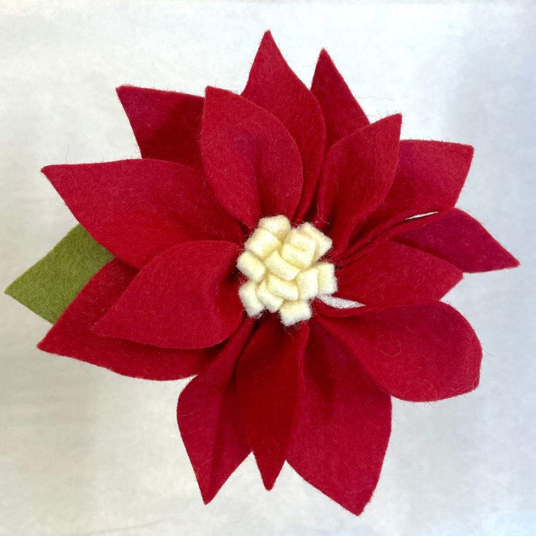 Felt Poinsettia