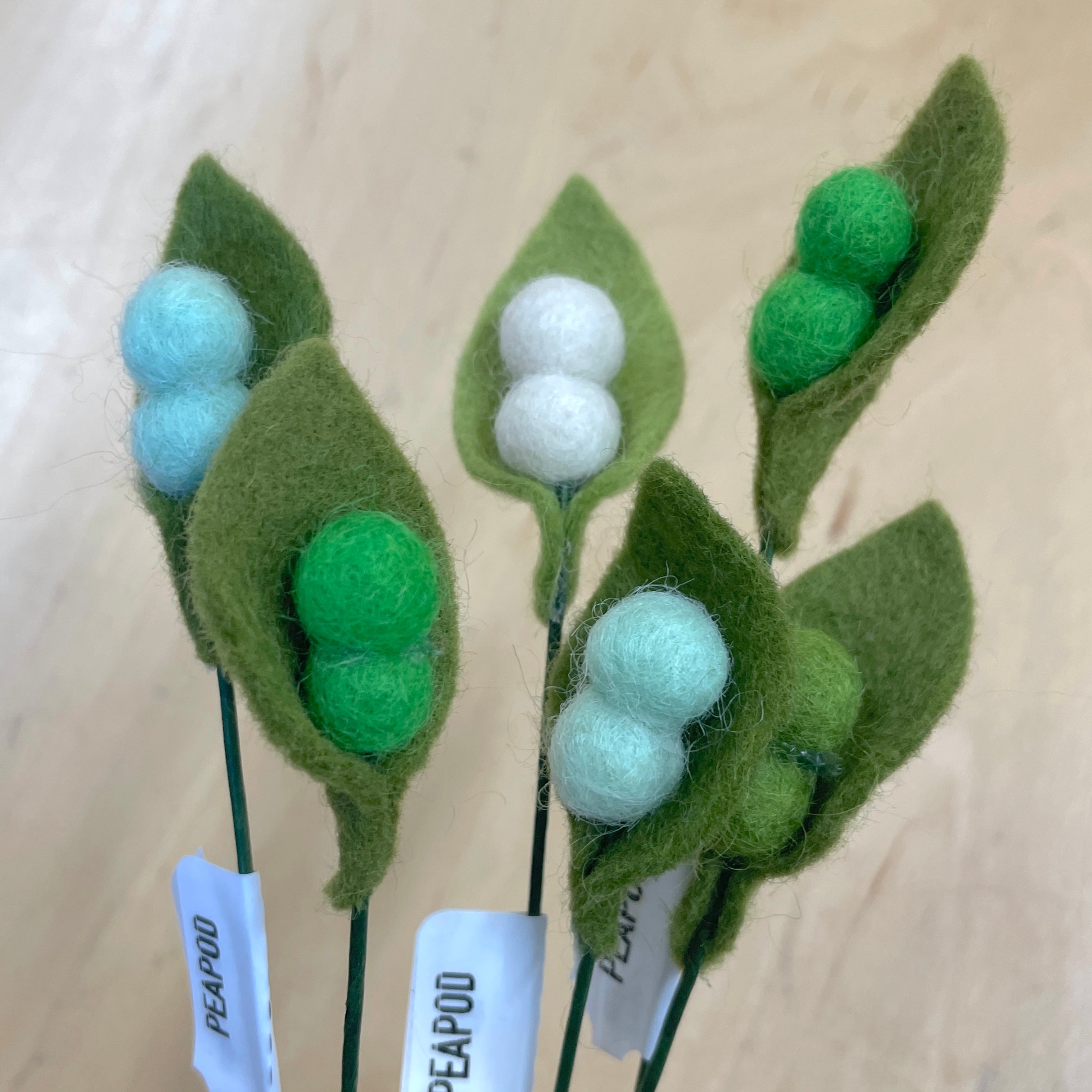 Mondaufgangs-Pfingstrose aus Filz