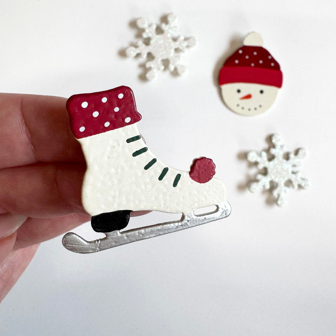 Schlittschuh-Mini-Magnet