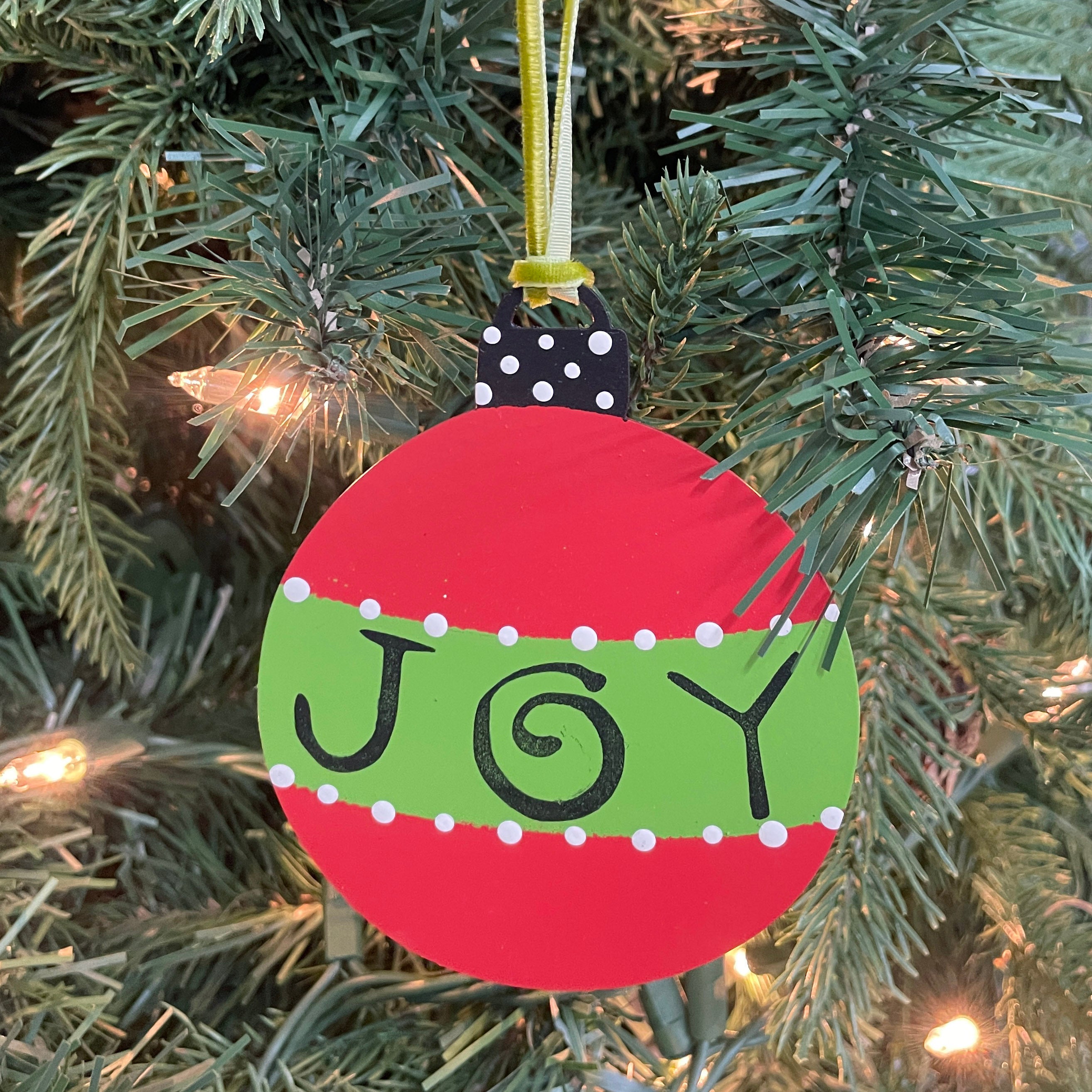 "Joy" Ornament